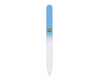 FULGENT WORLD Skleněný pilník na nehty - modrý - 90 mm