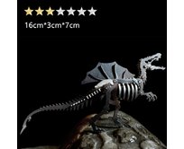 FULGENT WORLD 3D kovové puzzle z nerezové oceli DIY skládačka - Spinosaurus