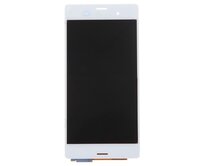 Sony Xperia Z3 LCD displej bílý dotykové sklo komplet D6603 (originální LCD)