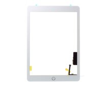 Dotykové sklo přední panel osazený touch ID bílý pro Apple iPad 9,7 2017
