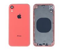 Apple iPhone XR zadní kryt baterie včetně rámečku telefonu růžový