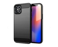 Kryt WG Carbon pro iPhone 12 Mini - černá