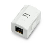 1x RJ45 stíněná zásuvka CAT 5e