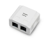 2x RJ45 nestíněná zásuvka CAT 6