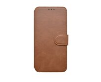 Esperia Pouzdro knížka pro Xiaomi Redmi Note 9 Pro - hnědá