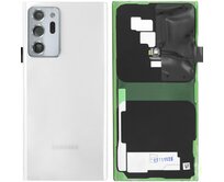 Samsung Galaxy Note 20 Ultra zadní kryt baterie včetně krytky fotoaparátu N985/N986 (Service Pack) White