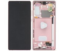 Samsung Galaxy Note 20 N980/N981 LCD displej dotykové sklo (Service Pack) Mystic Bronze