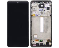 Samsung Galaxy A52s 5G A528B LCD displej dotykové sklo (originální repasovaný) černý