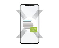 Ochranné tvrzené sklo FIXED Full-Cover pro Samsung Galaxy A80, lepení přes celý displej, černé