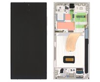 Samsung Galaxy S23 Ultra S918 LCD displej dotykové sklo originální (Service Pack) Cream