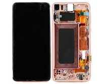 Samsung Galaxy S10e G970 LCD displej dotykové sklo originální (Service Pack) Flamingo Pink