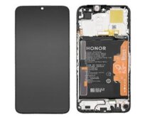 Honor X6a LCD displej dotykové sklo originální + baterie (Service Pack) Black