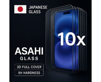Ochranné tvrzené sklo Mobilis pro iPhone 16 Pro Max (Japanese Asahi 3D) (balení 10 kusů)