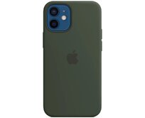 Apple silikonový kryt s MagSafe na iPhone 12 mini kypersky zelený