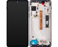 Motorola Edge 20 Pro LCD displej dotykové sklo originální (Service Pack) Midnight Blue