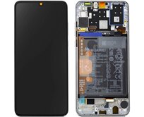 Huawei P30 lite LCD displej dotykové sklo (Service Pack) bílý