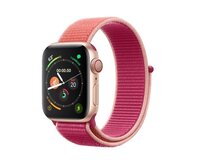 Nylon řemínek pro Apple Watch 42-45mm - pink