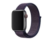 Nylon řemínek pro Apple Watch 38-41mm - indigo
