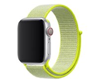 Nylon řemínek pro Apple Watch 38-41mm - neon lime