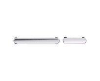 Samsung Galaxy S22 S901 / S22+ S906 tlačítka hlasitosti a zapínání (silver)