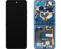 Motorola Razr 2025 / Razr 60 LCD displej dotykové sklo originální (Service Pack) vnitřní - Gibraltar Sea
