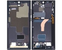 Samsung Galaxy S22 Ultra S908 středový rám (black)