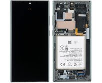 Samsung Galaxy S23 Ultra S918 LCD displej dotykové sklo originální včetně baterie zelený