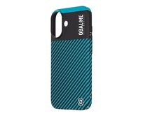OBAL:ME Flossy Stripes Kryt pro Apple iPhone 16 Black/Teal