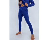 Dámské sportovní tepláky FITS tmavě modrá Světle modrá, M