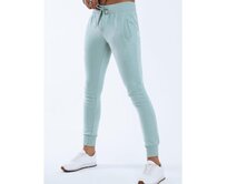 Spodnie damskie dresowe FITS miętowe UY0582 Světle zelená, XL