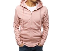 Pánská mikina s kapucí růžová Růžová, L