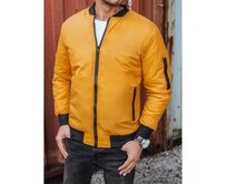 Pánská podzimní bunda žlutá URBAN Karamelová, XL