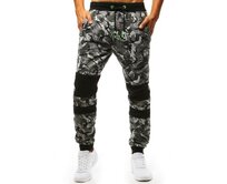 Pánské tepláky CAMO tmavě šedé Světle šedá, M