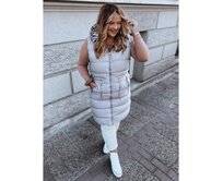 Dámská vesta KERIS fialová Fialová, 5XL