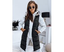 Dámská vesta prošívaná oboustranná MARIET černá Černá, L