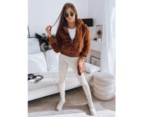 Dámská bunda FERNANDA hnědá Karamelová, XL