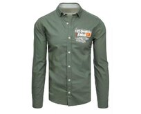 Pánská košile TEAM zelená Zelená, XL