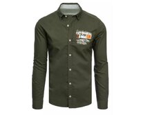 Pánská košile TEAM khaki Khaki, M
