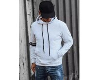 Pánská mikina RYDER šedá Světle šedá, XL