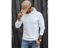 Pánská mikina HOUSTON krémová Bílá, L