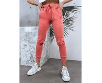 Dámské tepláky FITS růžové Růžová, L