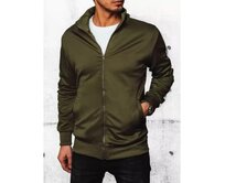 Pánská mikina F52 zelená Zelená, XL
