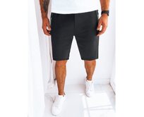 Pánské teplákové šortky WITAS černé Černá, XXL