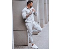 Pánská tepláková souprava SIKA světle šedá Světle šedá, XXL