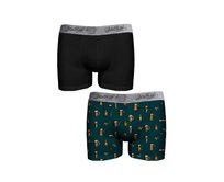 Pánské boxerky John Frank JF2BEF26 2Pack M