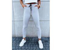 Dámské sportovní kalhoty VELVET SKY světle šedé Břidlicová, XL/XXL