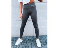 Dámské sportovní legíny SIMPLE LIFE šedé Břidlicová, XL/XXL