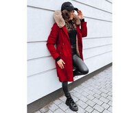 Dámská zimní bunda parka NADER červená Červená, L