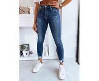 Dámské džíny skinny fit DURIN tmavě modré Modrá, s29