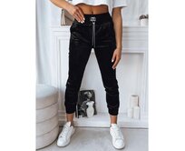 Dámské kalhoty AVENUE černé Černá, L/XL